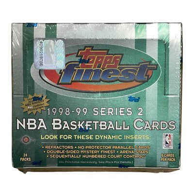 1998-99 Topps Finest Series 2 Basketball Hobby Box