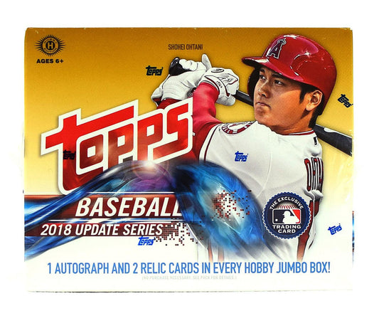 2018 Topps Update Series HTA Hobby Jumbo Box