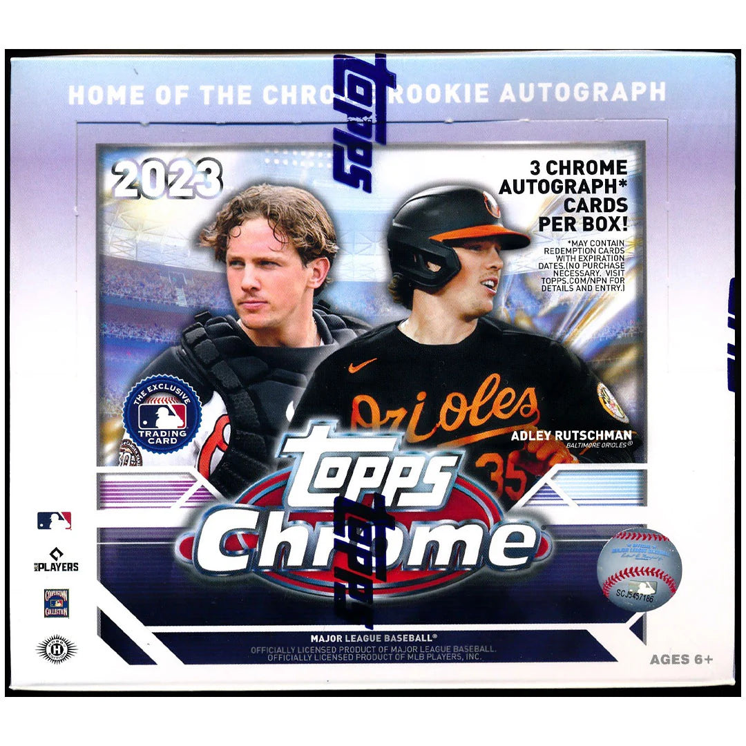 2023 Topps Chrome Baseball Jumbo HTA Box