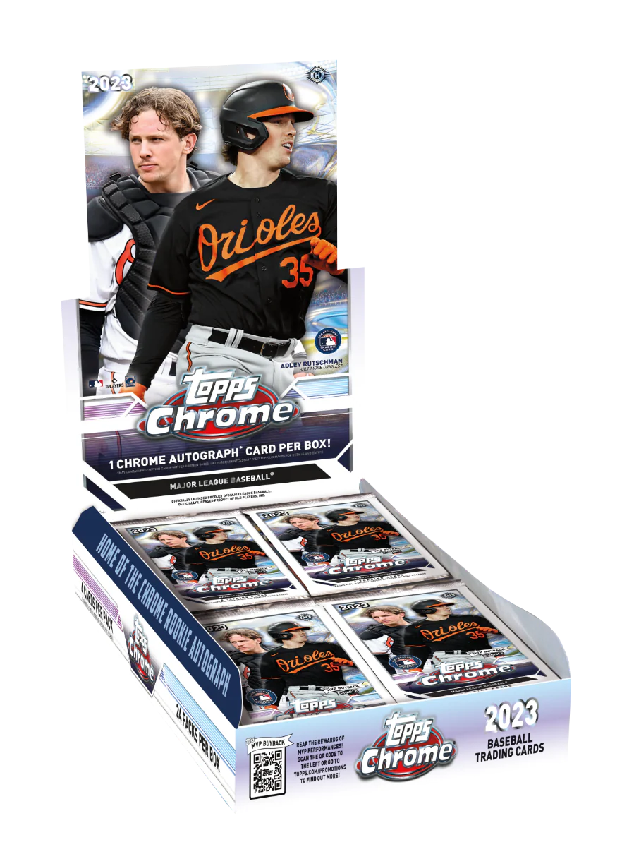 2023 Topps Chrome Baseball Hobby Box