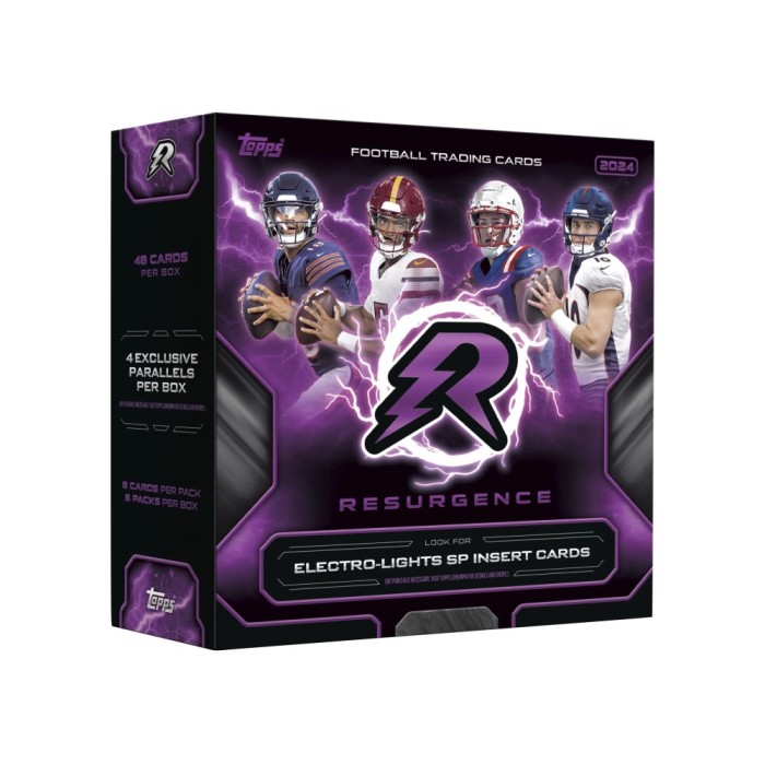 2025 Topps Resurgence Football Mega Box