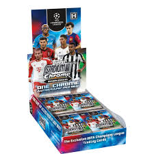 2023/24 Topps Stadium Club Chrome UEFA Club Competitions Soccer Hobby Box