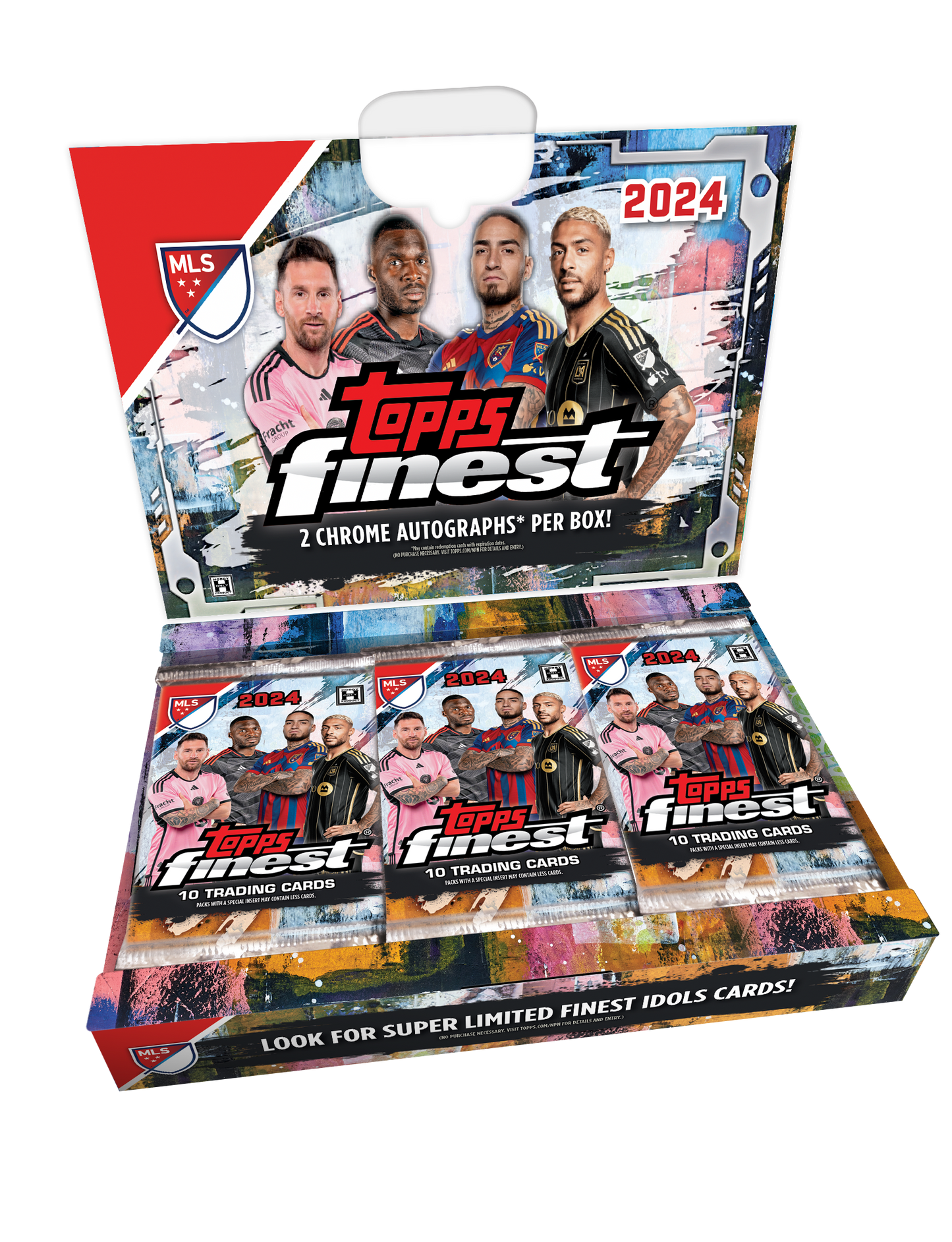 2024 Topps Finest MLS Soccer Hobby Box