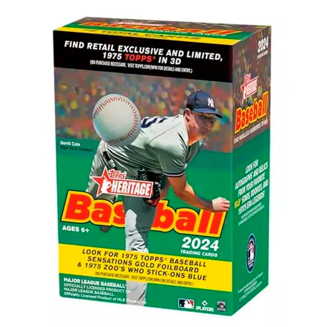 2024 Topps Heritage Baseball Blaster Box