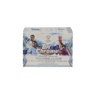 2024/25 Topps Chrome UEFA Women's Champions League Soccer 7-Pack Blaster Box