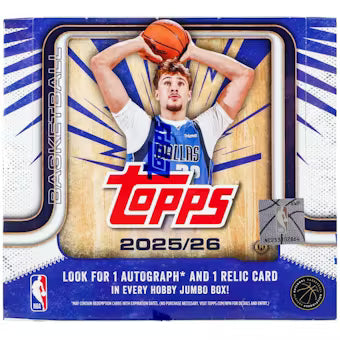 2025-26 Topps Basketball Hobby Jumbo Box