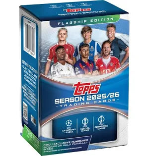 2025-26 Topps UEFA Club Competitions Soccer Blaster Box