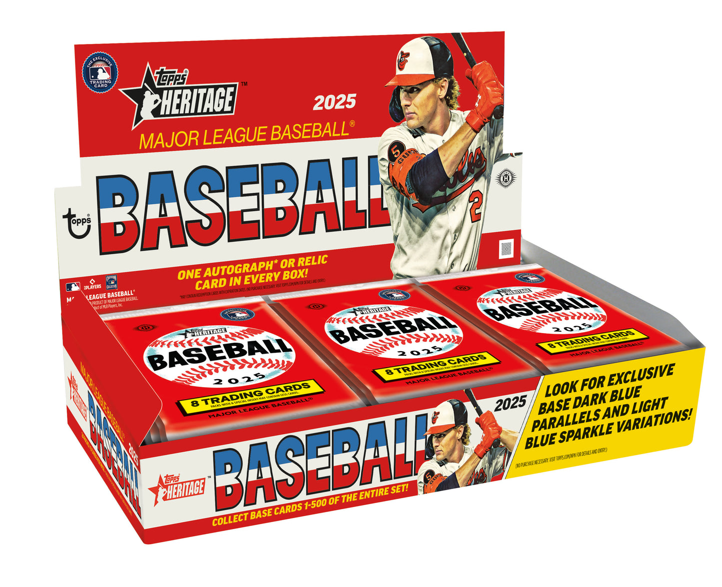 2025 Topps Heritage Baseball Hobby Box