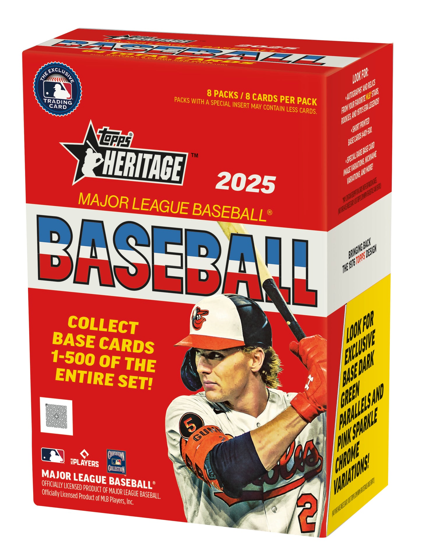 2025 Topps Heritage Baseball Blaster Box