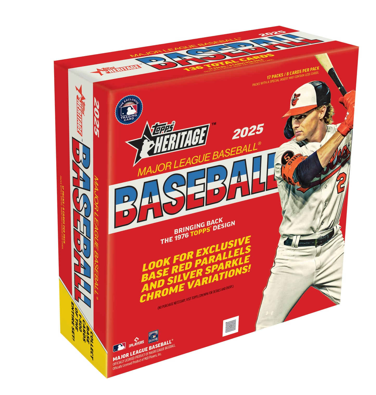 2025 Topps Heritage Baseball Mega Box
