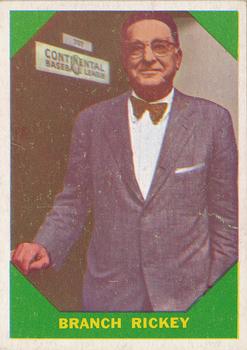 1960 Fleer Baseball Greats Complete Set