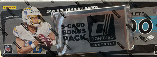 2021 Donruss Football Hobby Factory Set
