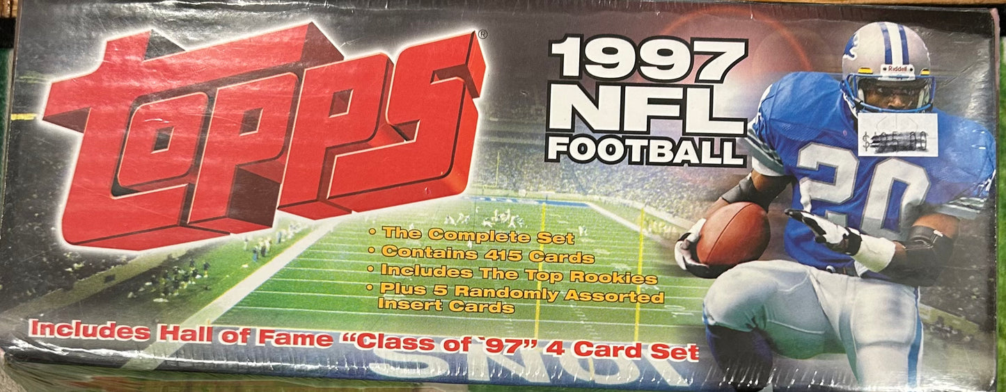 Topps 1997 football factory set!🏈🏈