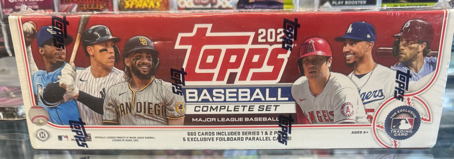 Topps 2022 baseball factory baseball set
