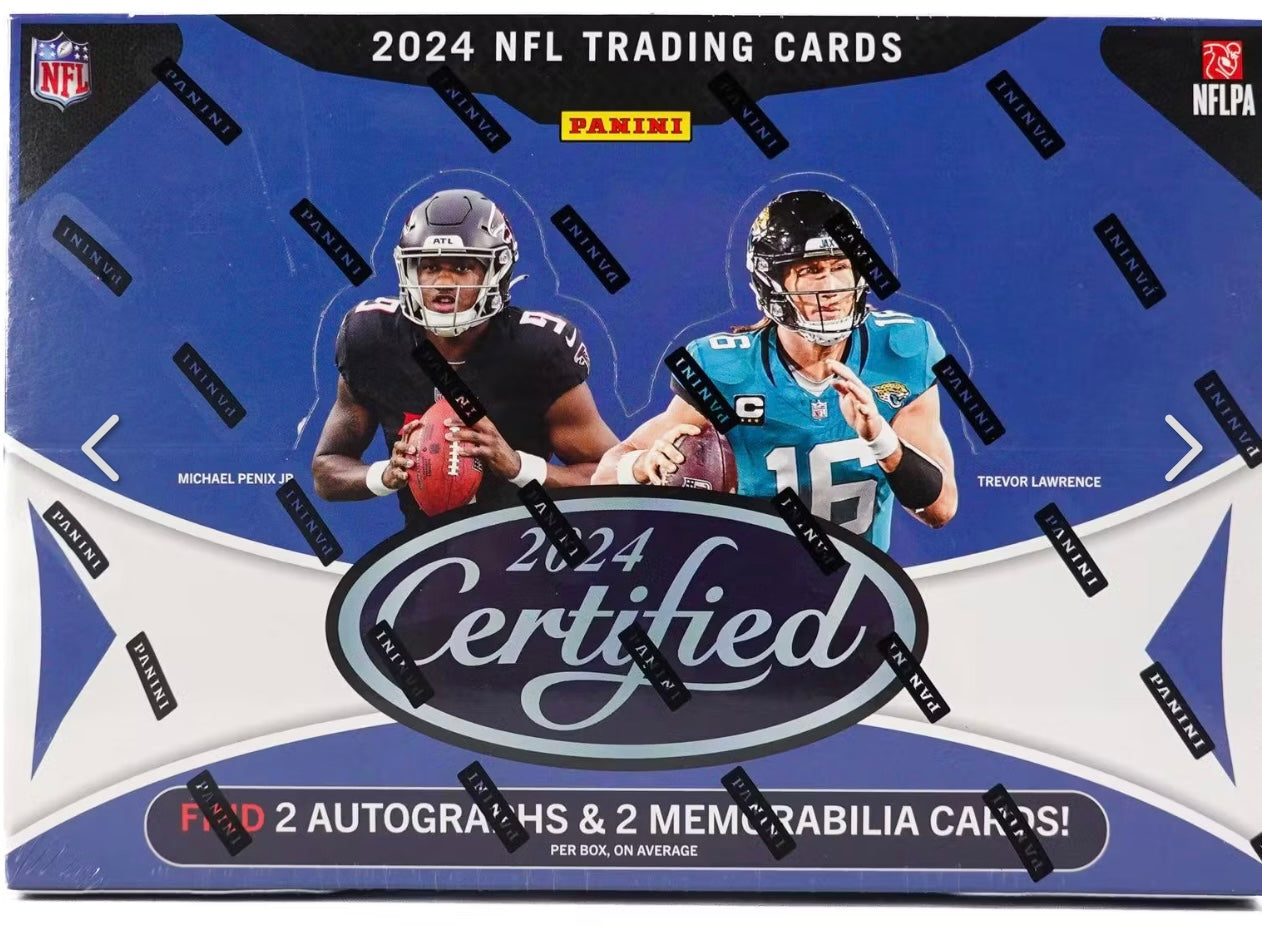 2024 Leaf Certified hobby football box