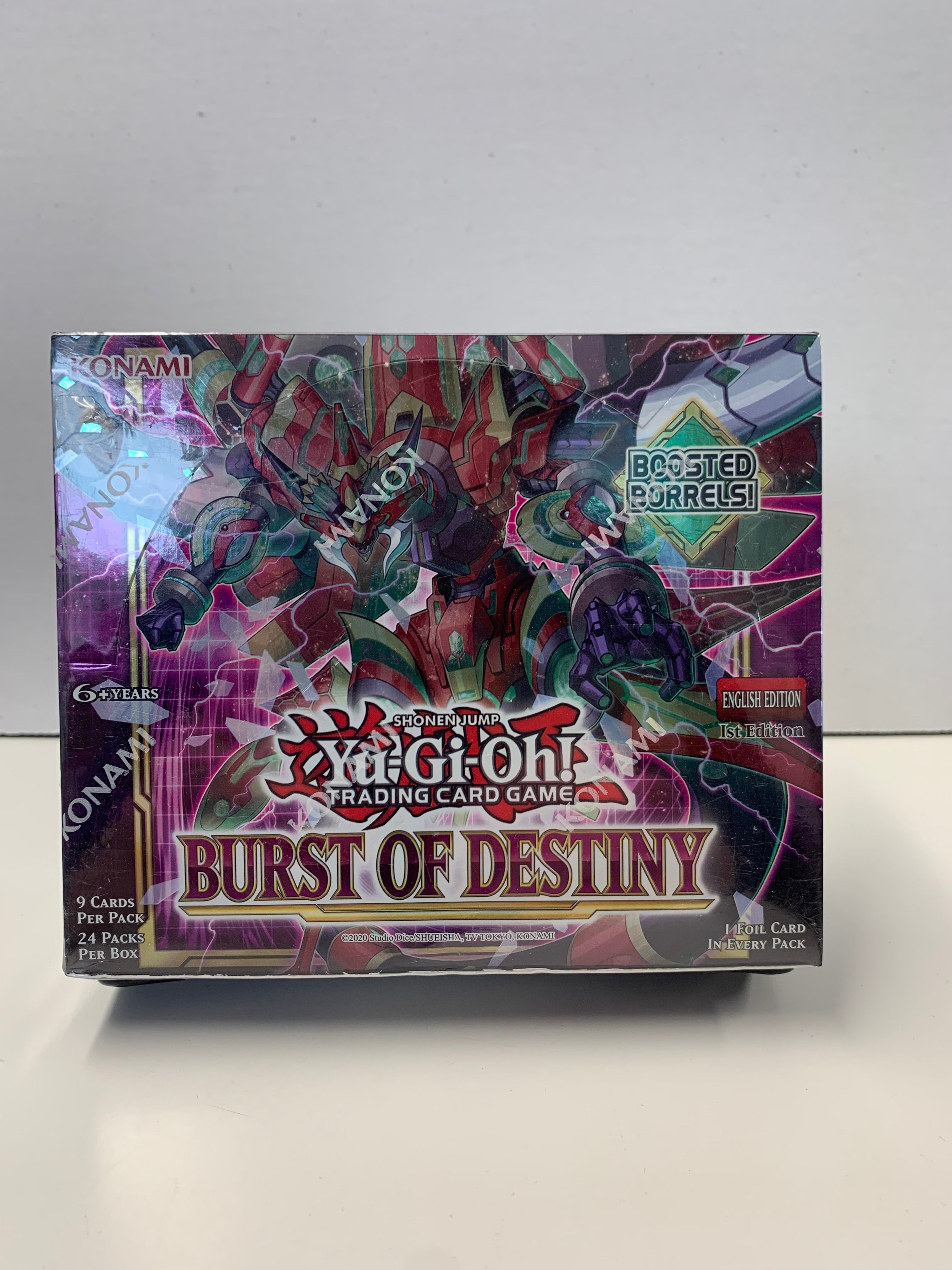 Yugioh: Burst of Destiny Booster Box Yugioh: Burst of Destiny Booster Box