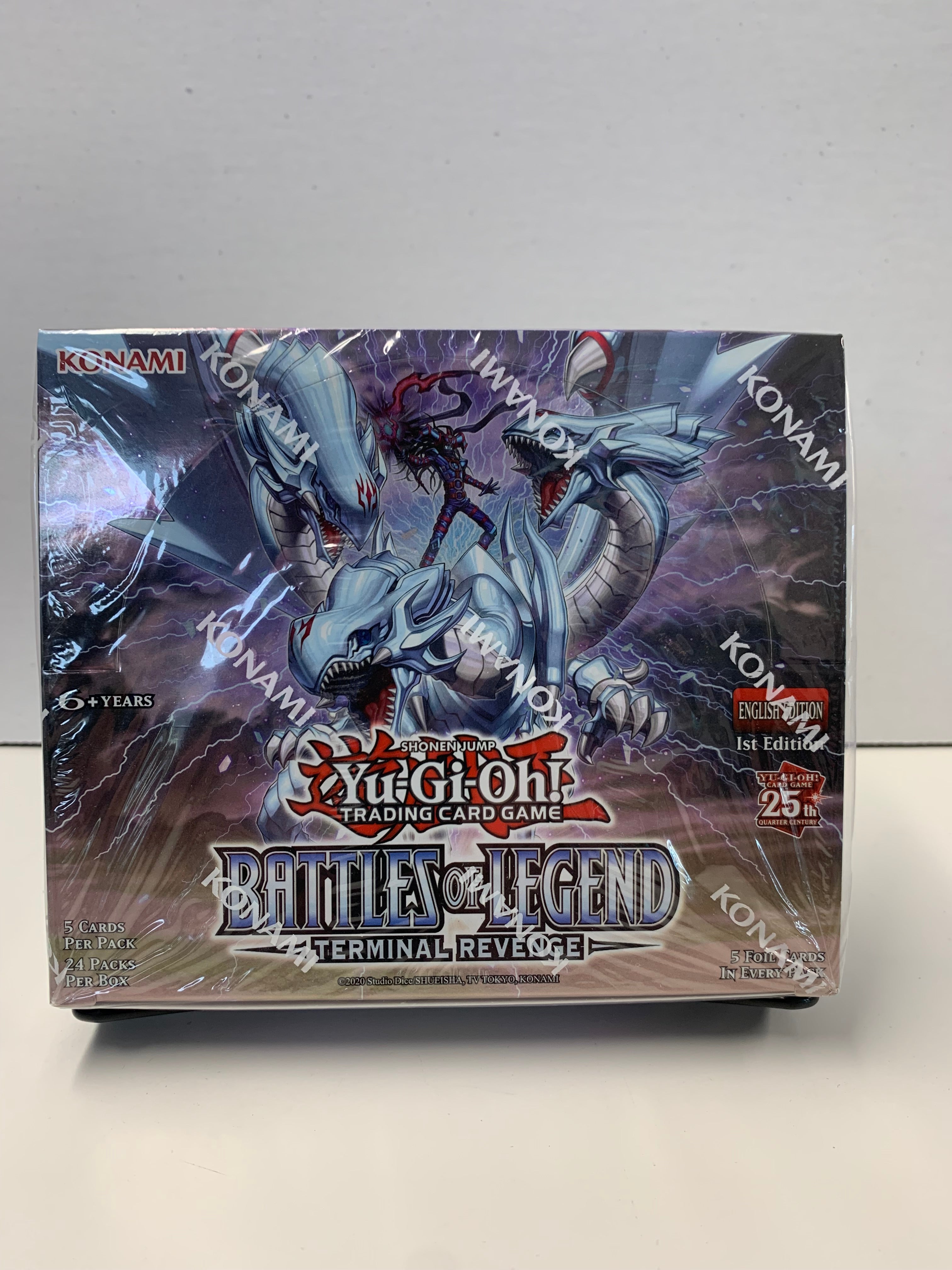 Yu-Gi-Oh! Battles of Legend: Terminal Revenge Booster Box - Battles of Yu-Gi-Oh! Battles of Legend: Terminal Revenge Booster Box - Battles of