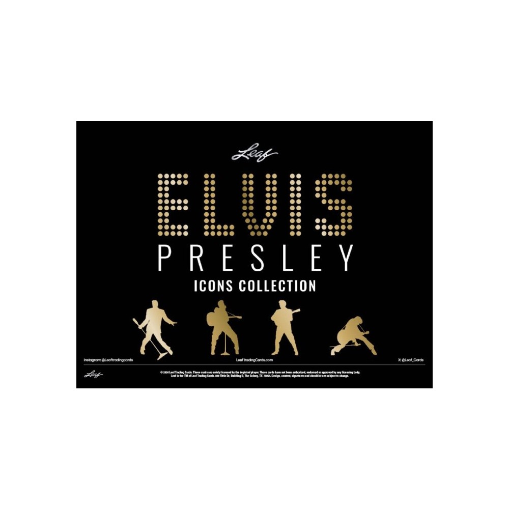 2024 Leaf Elvis Presley Icons Collection