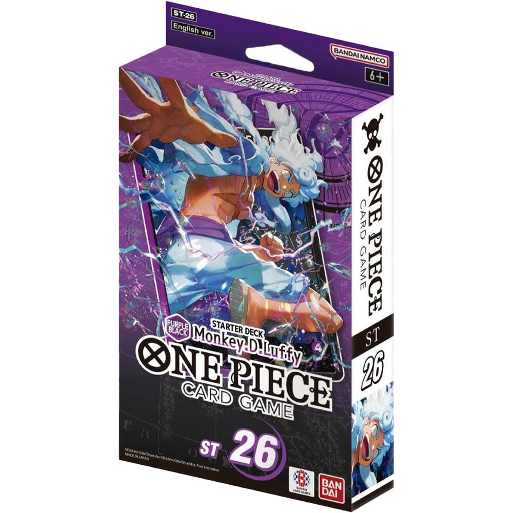 One Piece Starter Deck Purple/Black Monkey D Luffy ST-26