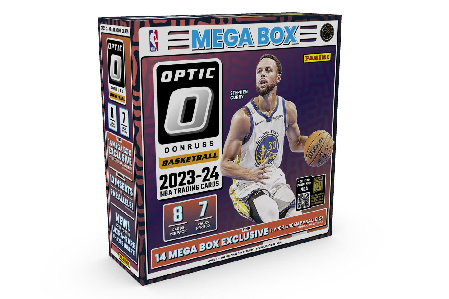2023/24 Panini Donruss Optic Basketball Hobby Mega Box (Hyper Green Prizms)