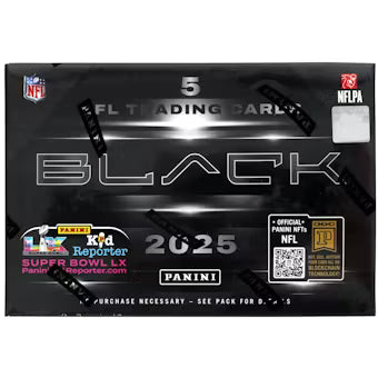 2025 Panini Black Football Hobby Box