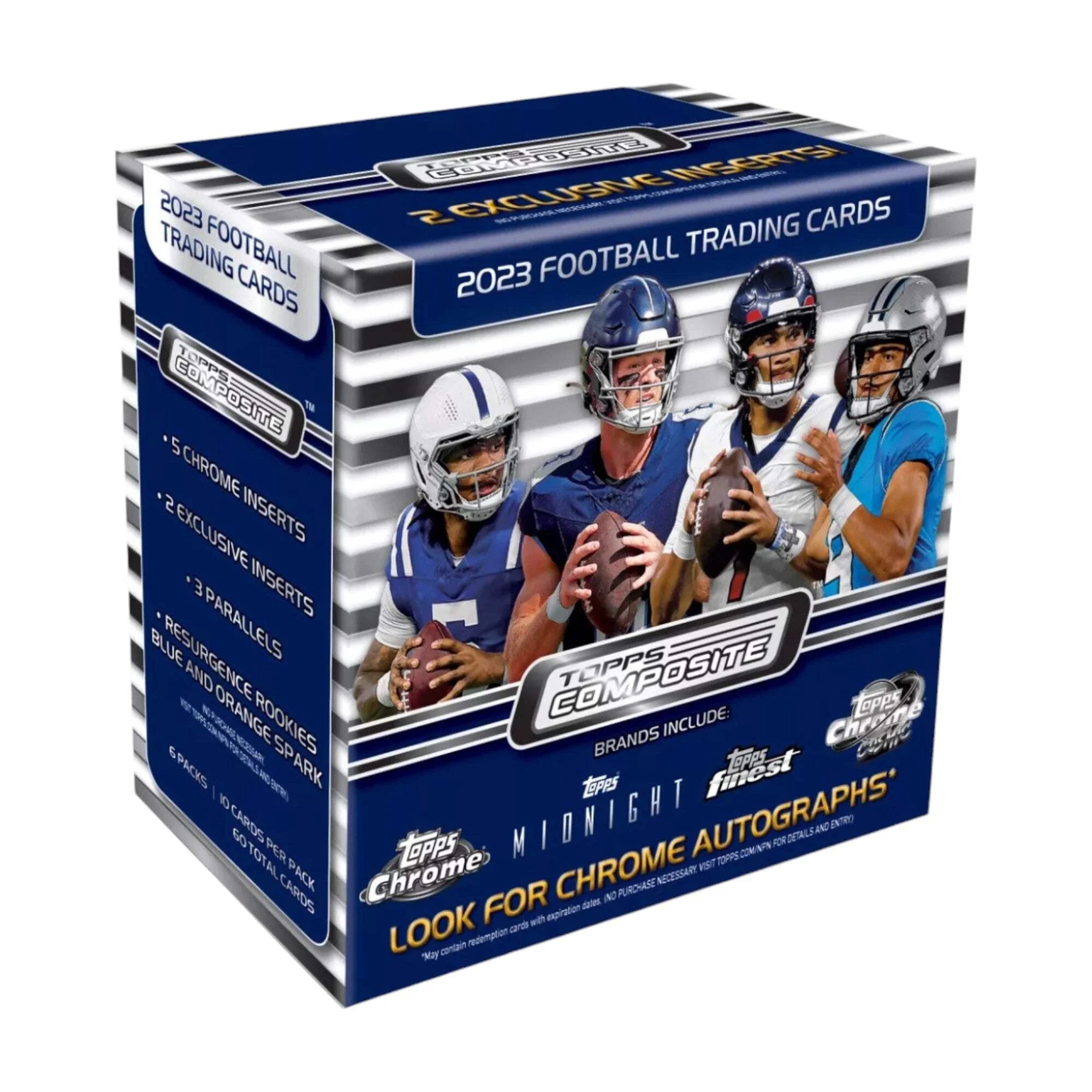 composite football helmet 2023 Topps Composite Football Mega Box