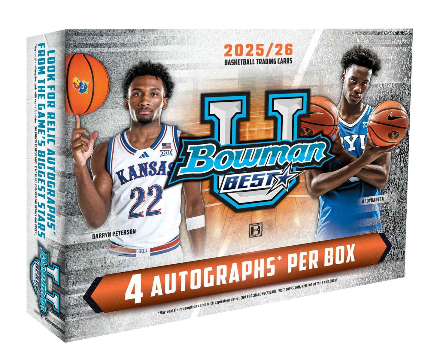 2025/26 Bowman University Best Basketball Hobby Box