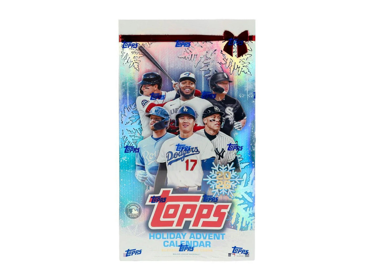 2026 Topps Holiday Baseball Advent Calendar Box