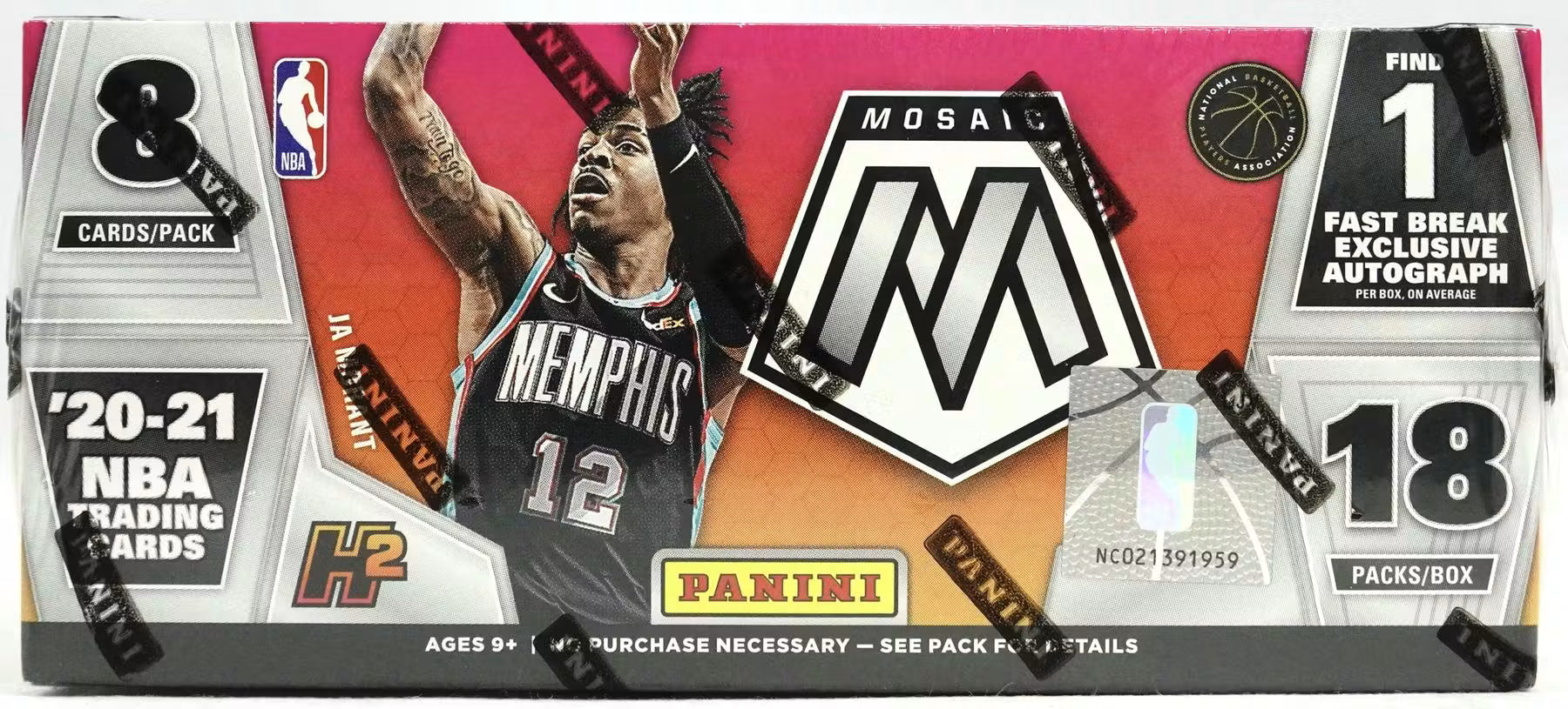 2020/21 Panini Mosaic Basketball Hobby Box