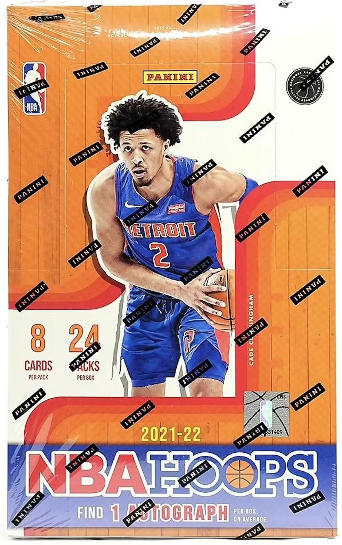 2021/22 Panini NBA Hoops Hobby Box