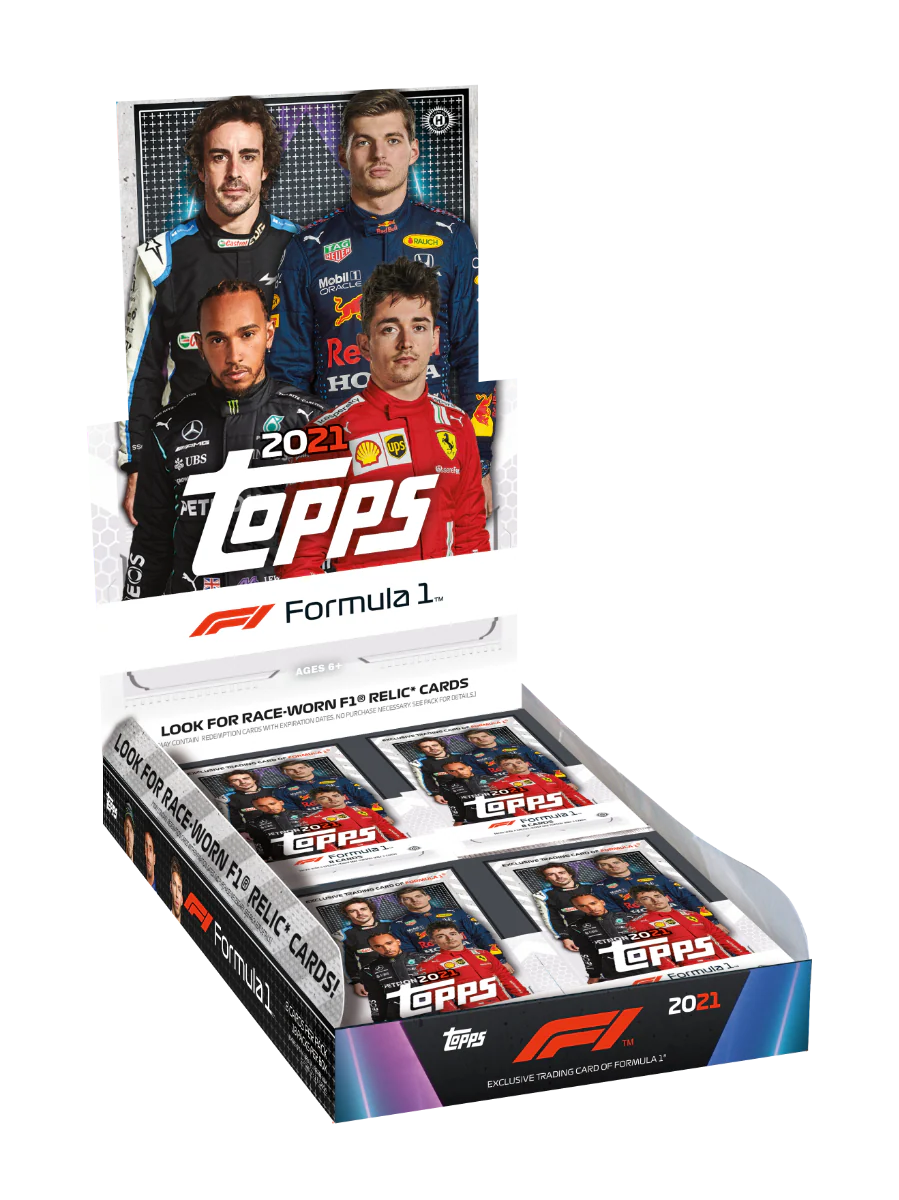 2021 Topps F1 Formula 1 Racing Hobby Box