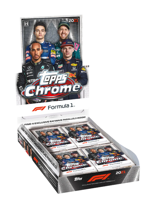 2021 Topps Chrome F1 Formula 1 Racing Hobby Lite Box