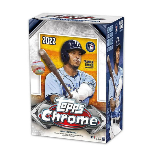 2022 Topps Chrome Baseball 8-Pack Blaster Box