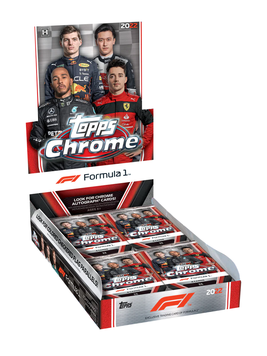 2022 Topps F1 Formula 1 Racing Hobby Box