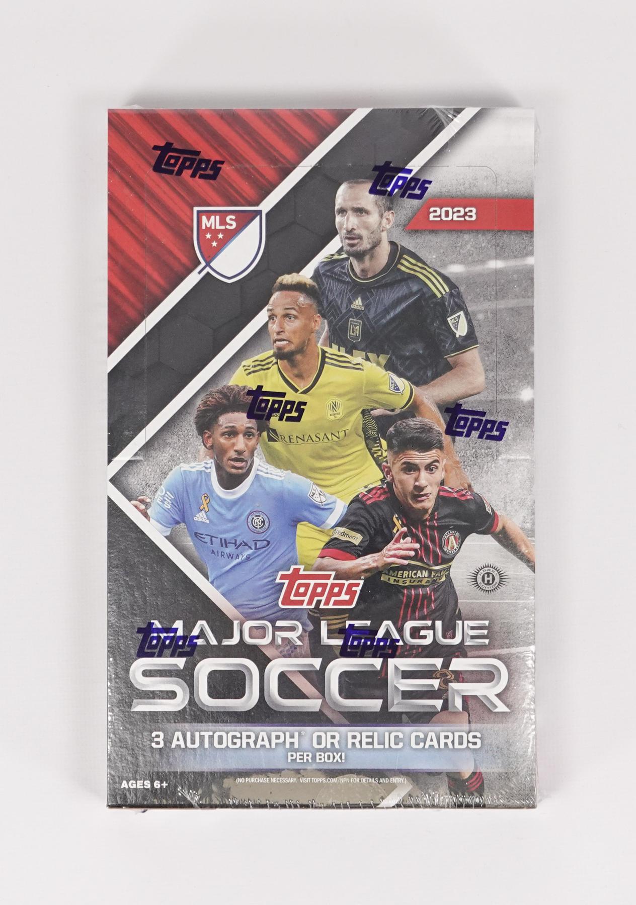 2023 Topps MLS Soccer Hobby Box
