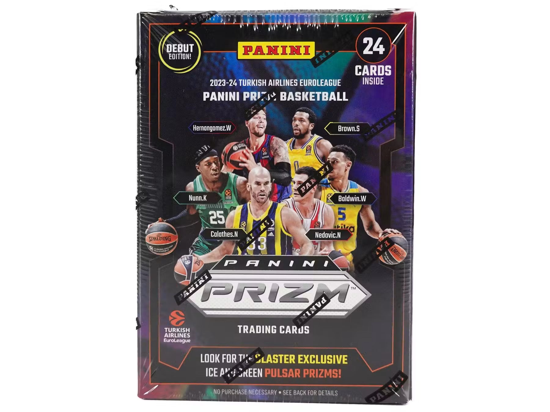 2023/24 Panini Prizm Turkish Airlines EuroLeague Basketball Blaster Box