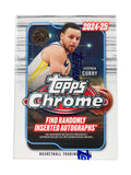 2024-25 Topps Chrome Basketball Blaster Box