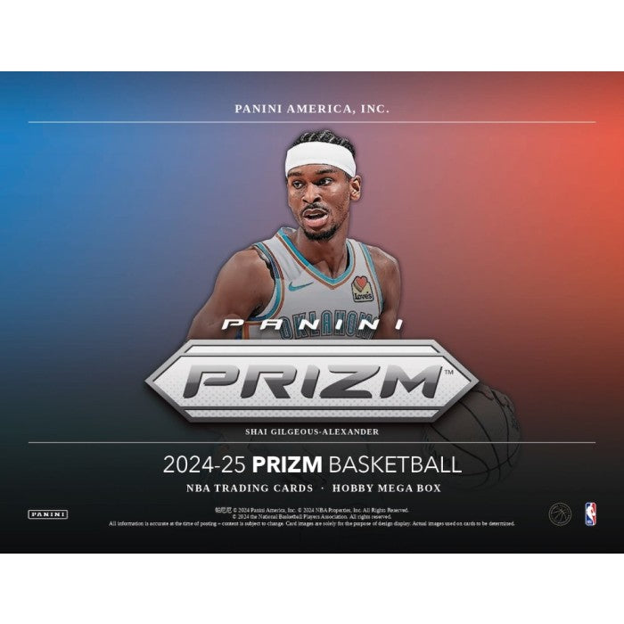 2024-25 Panini NBA Prizm Hobby Mega Box (Green Ice)