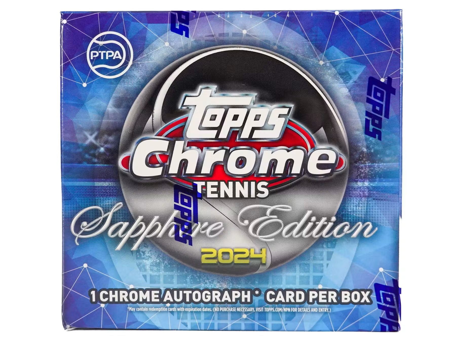2024 Topps Chrome Tennis Sapphire Edition Box