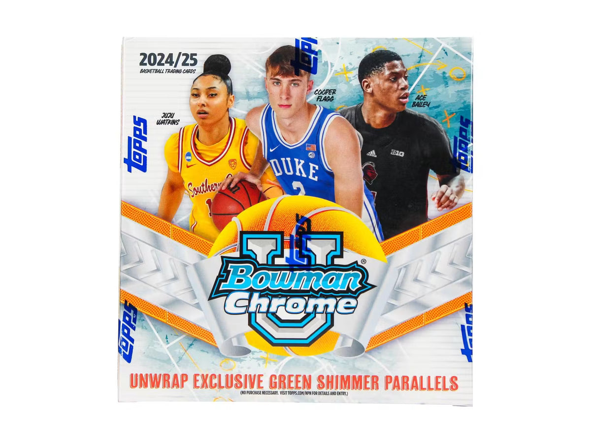 2024/25 Bowman Chrome University Basketball Mega Box