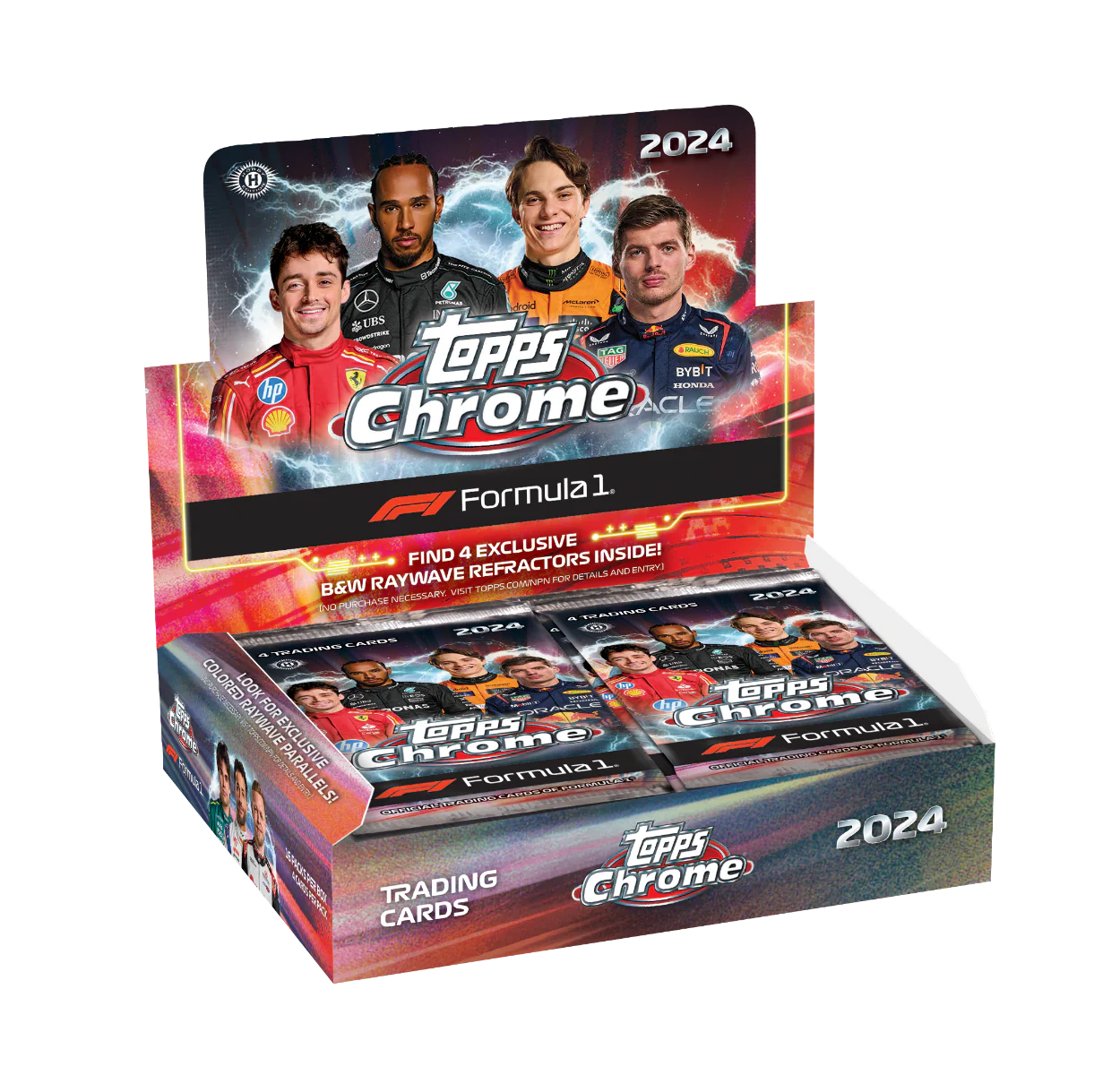 2024 Topps Chrome F1 Formula 1 Qualifying Lap Hobby Box