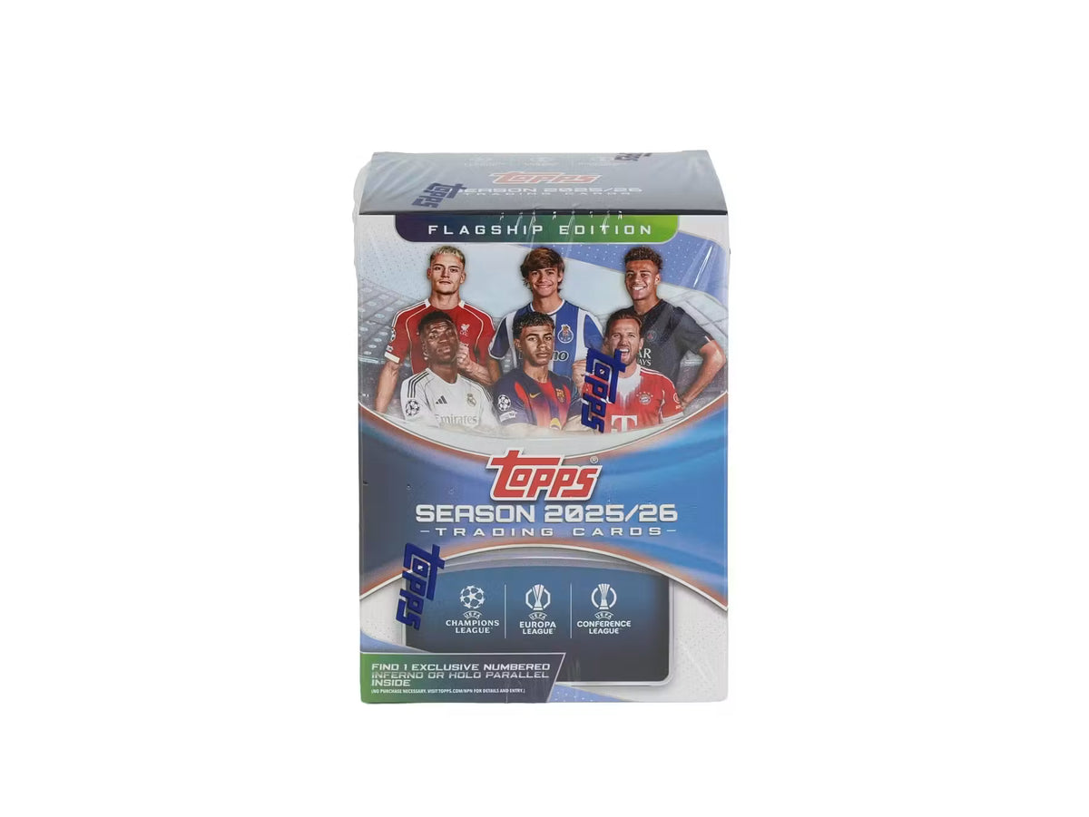 2025-26 Topps UEFA Club Competitions Soccer Blaster Box