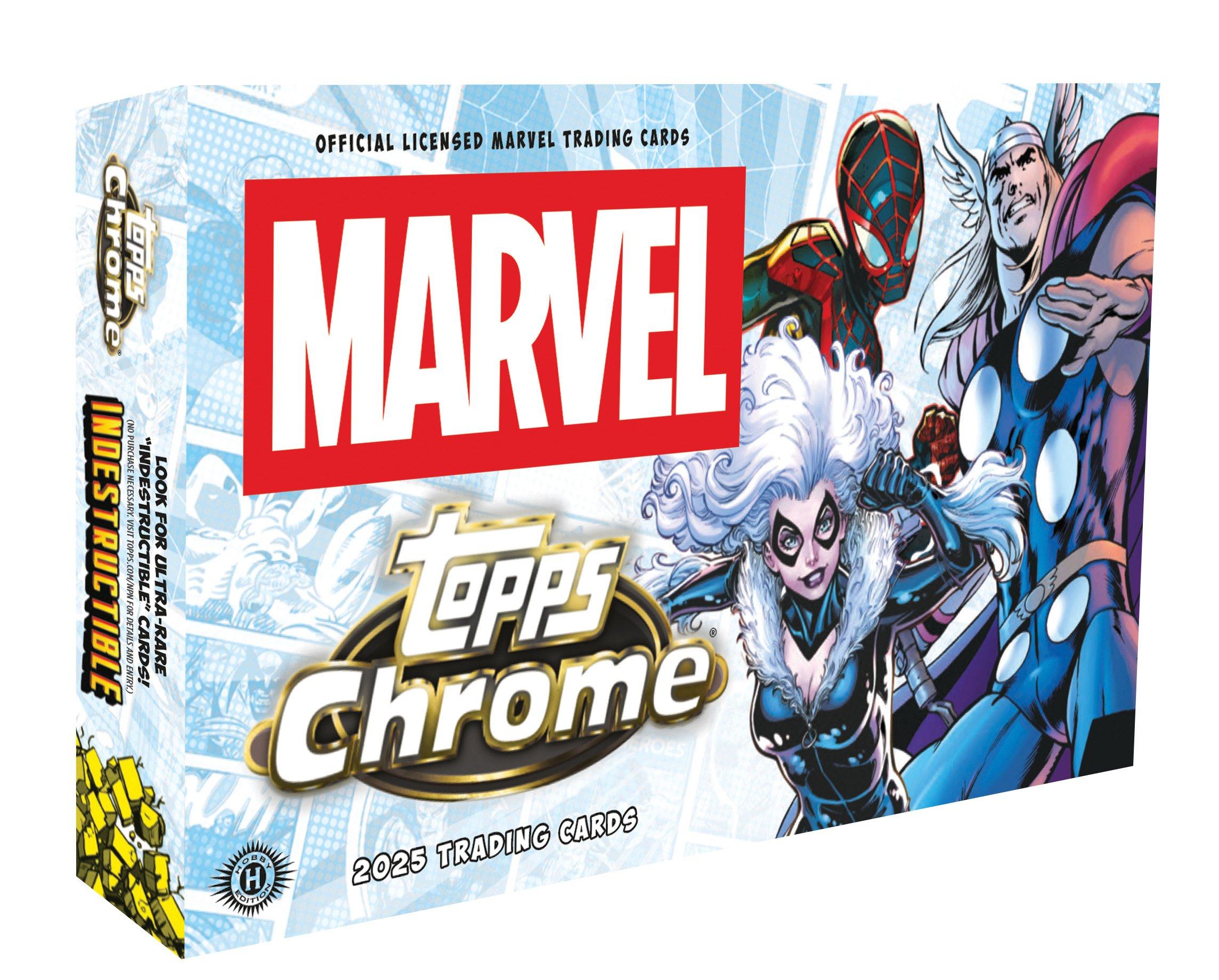 2025 Topps Chrome Marvel Hobby Box