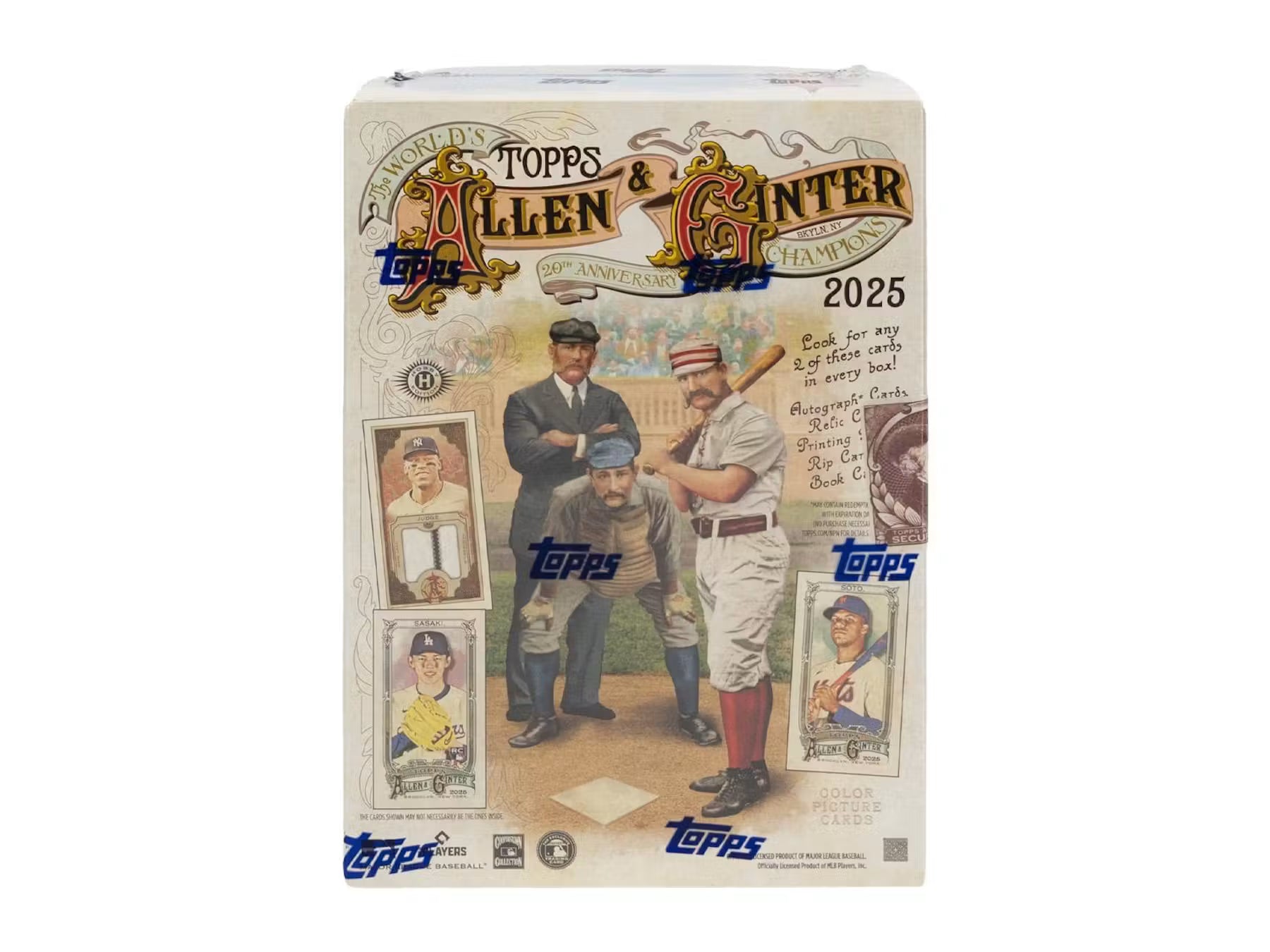 2025 Topps Allen & Ginter Baseball Hobby Box