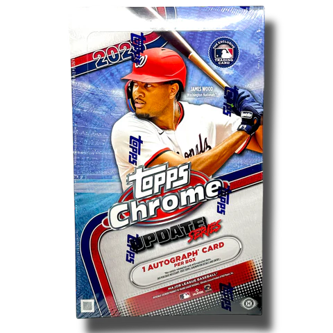 2025 Topps Chrome Update Series Baseball Hobby Box