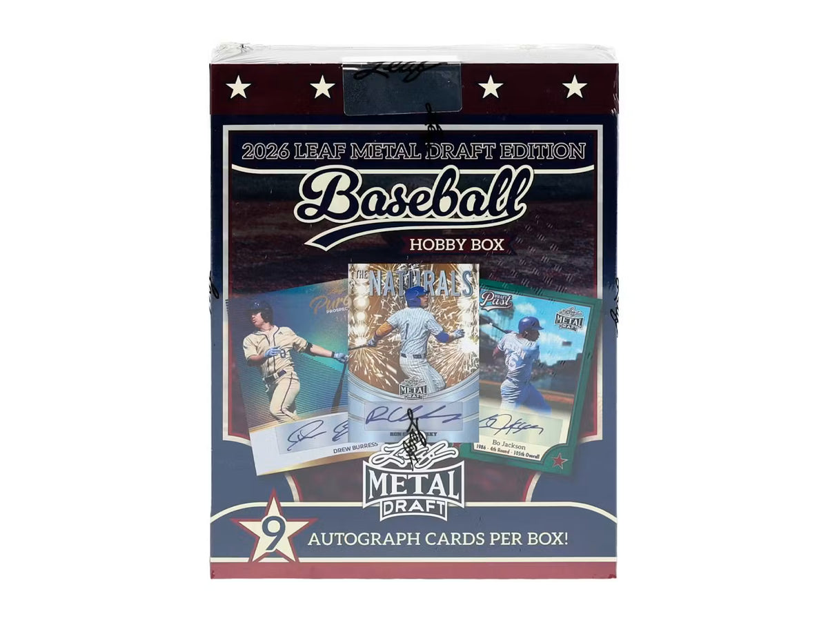 2026 Leaf Metal Draft Baseball Hobby Box