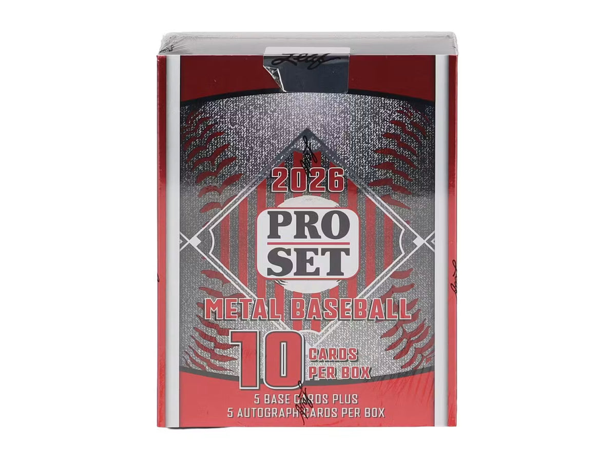 2026 Leaf Pro Set Metal Baseball Hobby Box