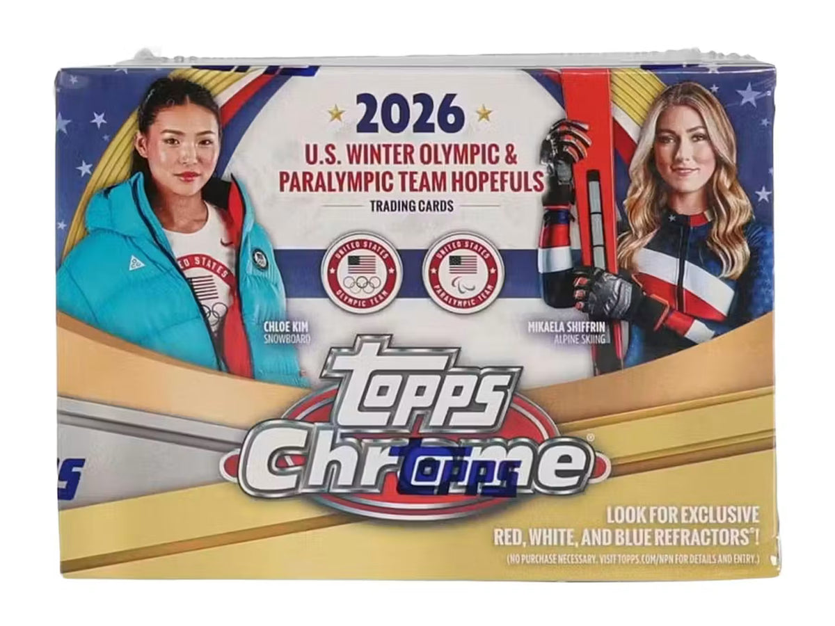 2026 Topps Chrome U.S. Olympics Blaster Box