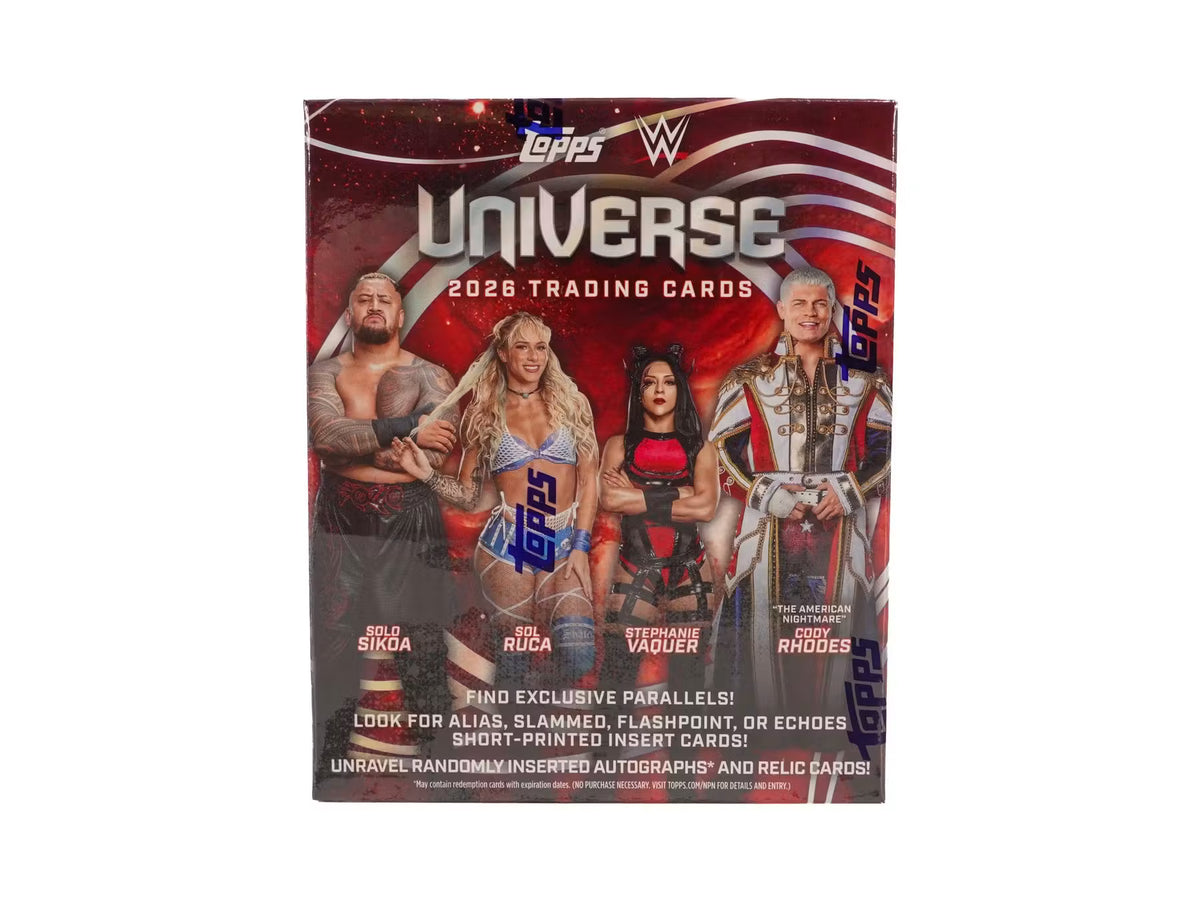 2026 Topps WWE Universe Wrestling Mega Box