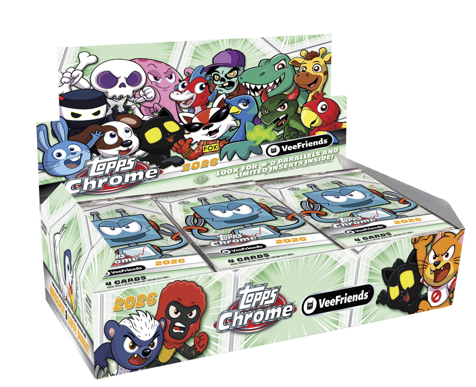 2026 Topps VeeFriends Chrome Hobby Box